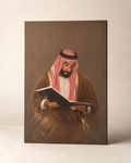 Sheikh Zayed Canvas - Heritage Portrait  80x120 CM