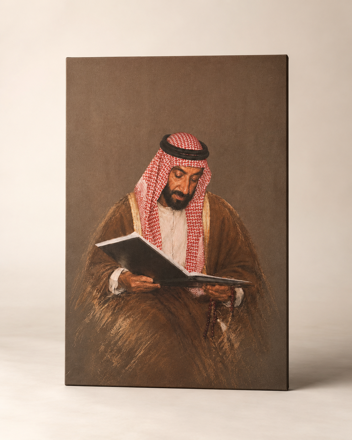 Sheikh Zayed Canvas - Heritage Portrait  80x120 CM